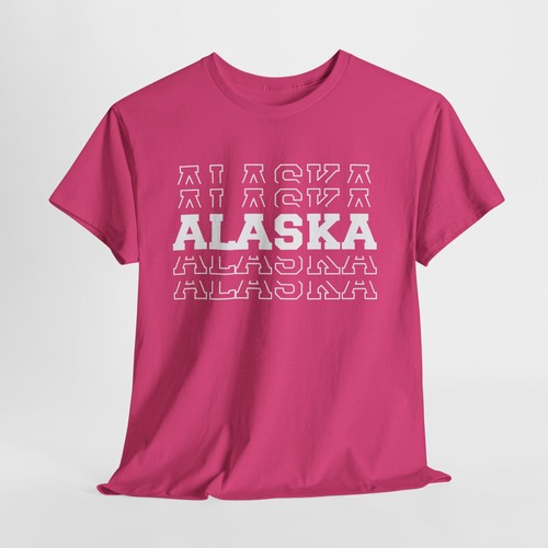 Alaska Unisex Tee, State Pride Shirt, Hometown Graphic T-Shirt, USA Souvenir - Picture 17 of 18
