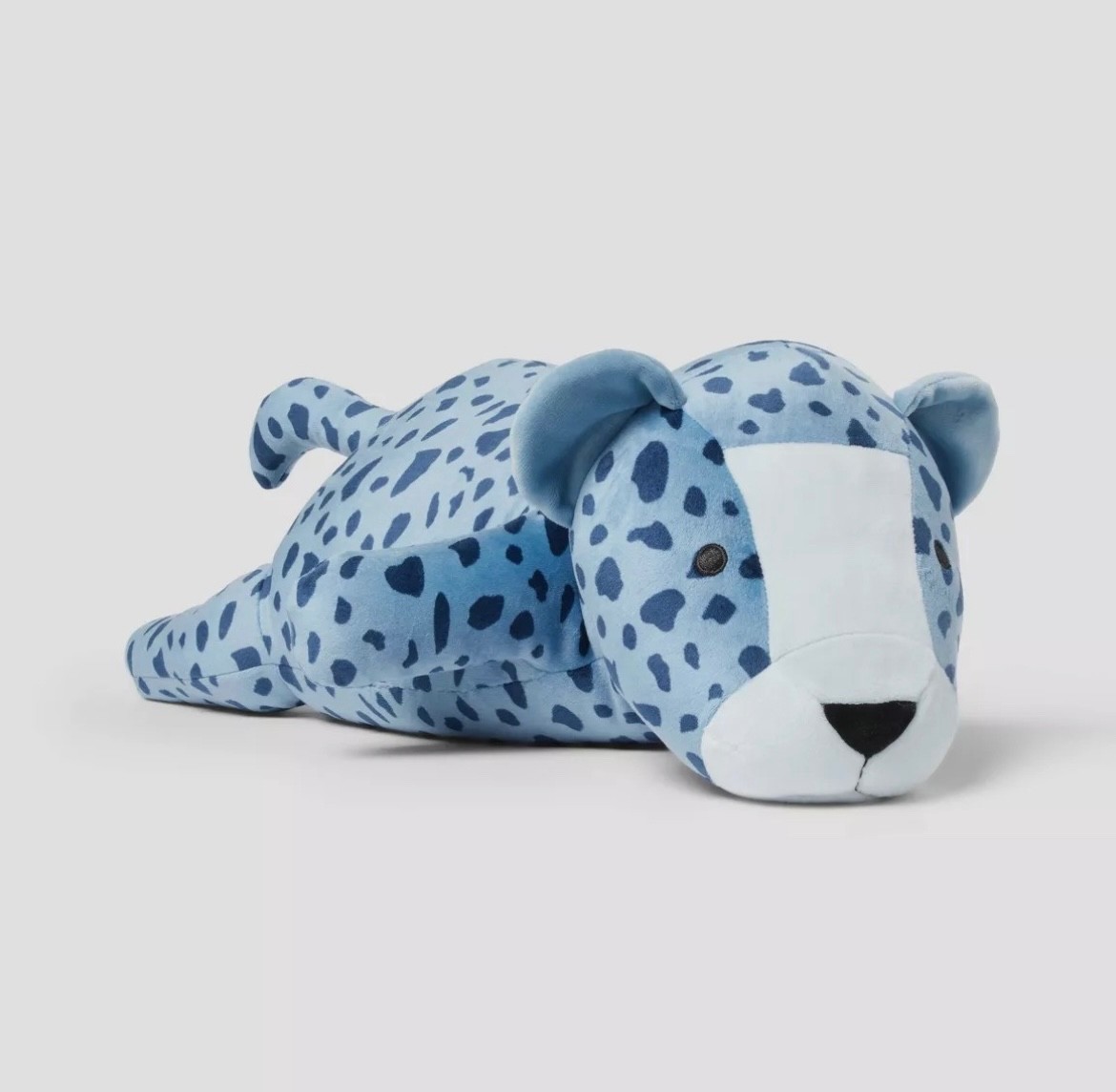 PILLOWFORT WEIGHTED PLUSH BLUE CHEETAH - 3LBS NEW WITH TAG FREE SHIPPING 🌈⭐🌈