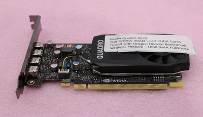 *LOT OF 5* Nvidia Quadro P620 2GB GDDR5 VRAM 512 CUDA Cores *USED/TESTED*
