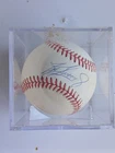 Ken Griffey Jr Autograph Baseball in Display Case VGC