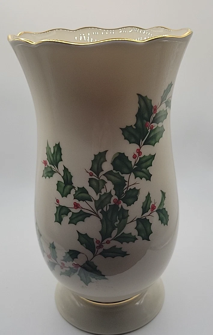 Lenox Christmas Vase In Lenox Vases for sale | eBay
