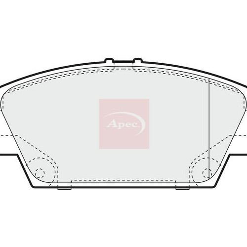 For NISSAN PRIMERA P12 2002 on BRAKE PADS (FRONT) (R90) PAD1170