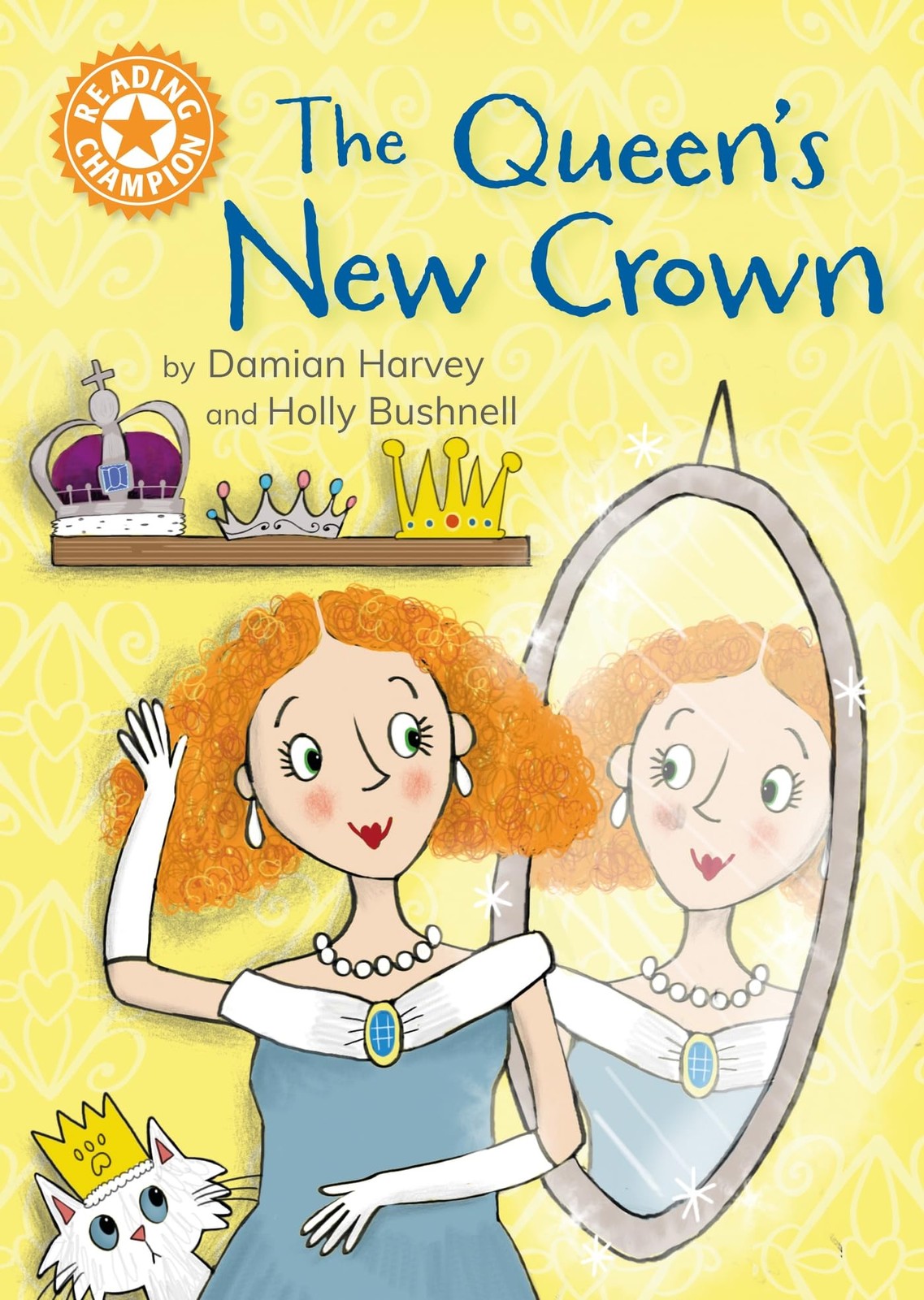 Reading Champion: The Queen's New Crown by Damian Harvey (Hardback Book) - Image 8