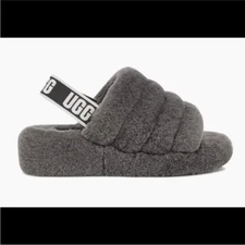 UGG Fluff Yeah Slide Grey Size 7