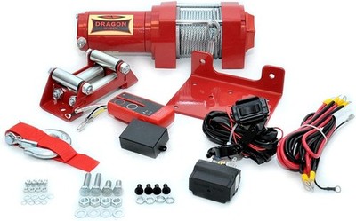 Dragon Winch ATV Seilwinde DWM 3500 ST inkl. Montageset u. Fernbedienung