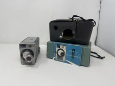 Kodak Brownie 8 Movie Camera f/2.7 Standard 8 mm Non Reflex Gray