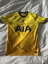 Tottenham Hotspur&rsquo;s Yellow  Man&rsquo;s Large Away Shirt-Nike2020/21 VGC