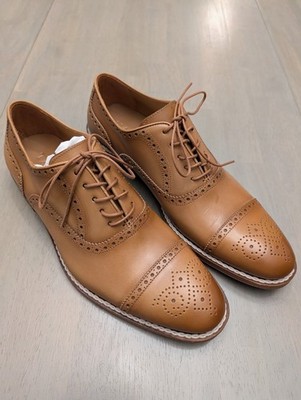 Brand New TAFT Noah Dress Shoes in Honey Tan Size 9