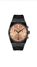 Watch Movado Bold Mens 42mm Black Stainless S...
