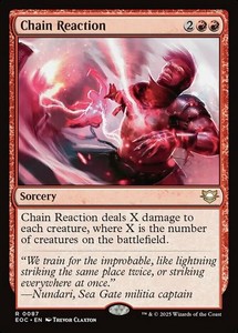 Chain Reaction 87/230 Commander: Edge of Eternities