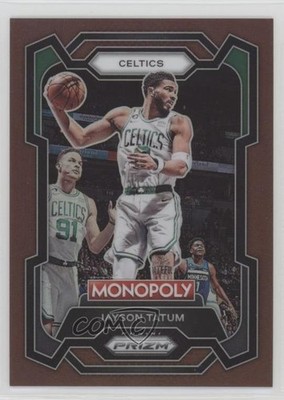2023-24 Panini Prizm Monopoly Brown Prizm /249 Jayson Tatum #7 0h6w