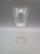 ST LOUIS: verre de table ancien en cristal forme tulipe 12.5cm