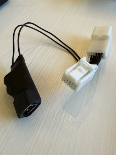 Dongar Dashcam USB Power Adapter Wiring Harness (10-pin Type H) for Hyundai Kia