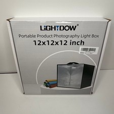 New Lightdow 12 x 12 x 12 inch Photography Lightbox