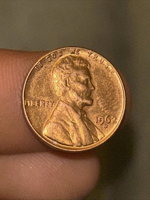  1962-D D/D DOUBLED DIE OBVERSE DDO-001 LINCOLN MEMORIAL CENT EXTREMELY RARE 