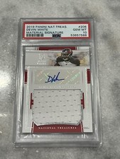 2018 National Treasures Rookie Material Signatures RPA SP /99 Devin White PSA 10