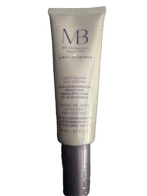 Meaningful Beauty Anti Aging Day Creme Environmental Protect Cream 1.7 oz /50 ml