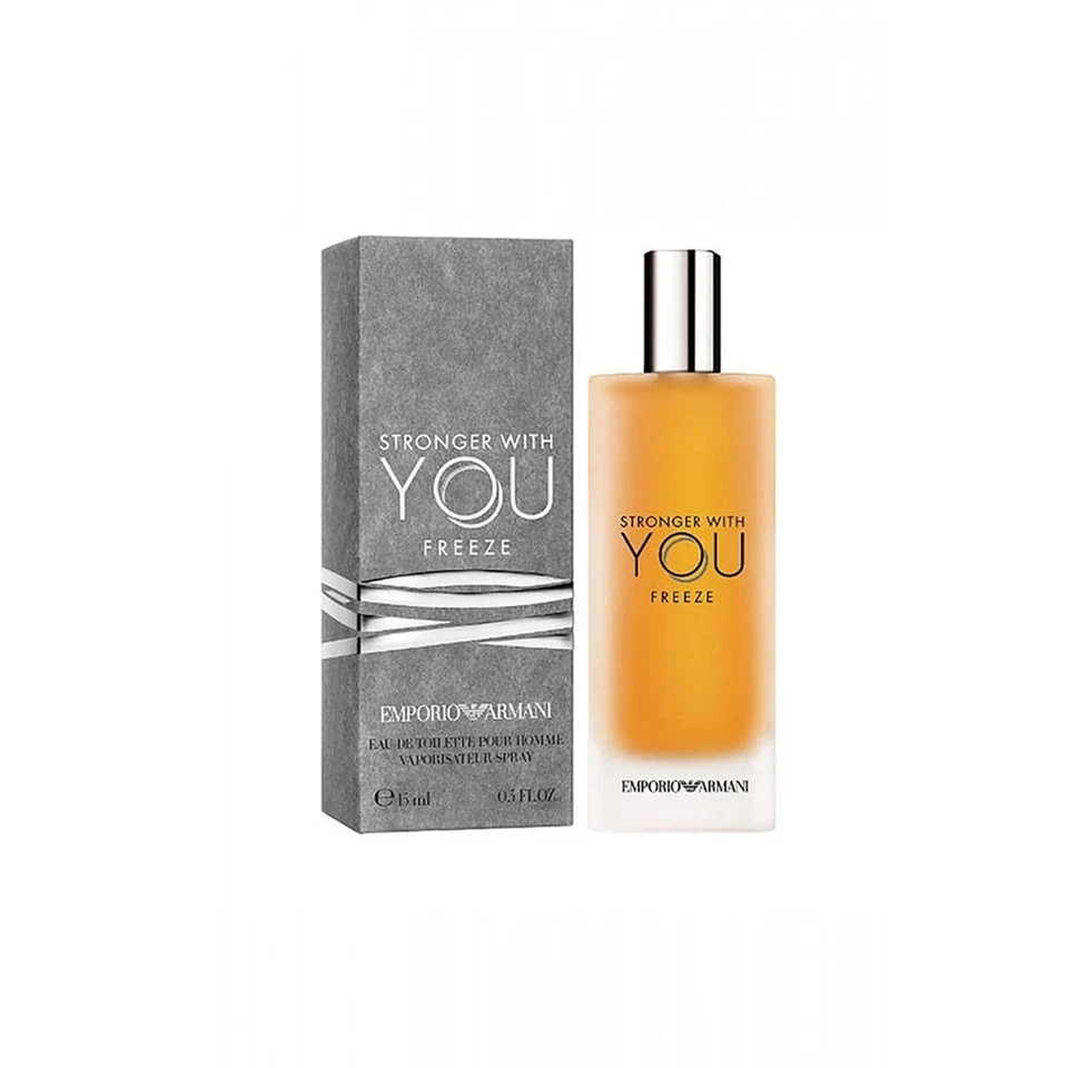 Emporio Armani Stronger With You Freeze 15ml Eau de Toilette EDT NEW NEU
