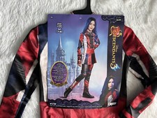 Disney Descendientes 3 Evie Disfraz Niñas Mediano 7-8 Mono Falda Halloween