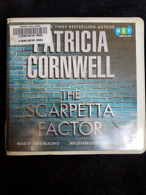 Shelf203 Audiobook~The Scarpetta Factor- Patricia Cornwell- Unabridged- 13 CDs
