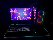 CyberPower Gaming PC - Windows 10, AMD/NVIDIA 1030, 32GB RAM, 4TB Capacity  