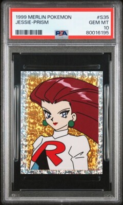 Jessie 1999 Merlin Pokemon Prism #S35 PSA 10 NM | eBay