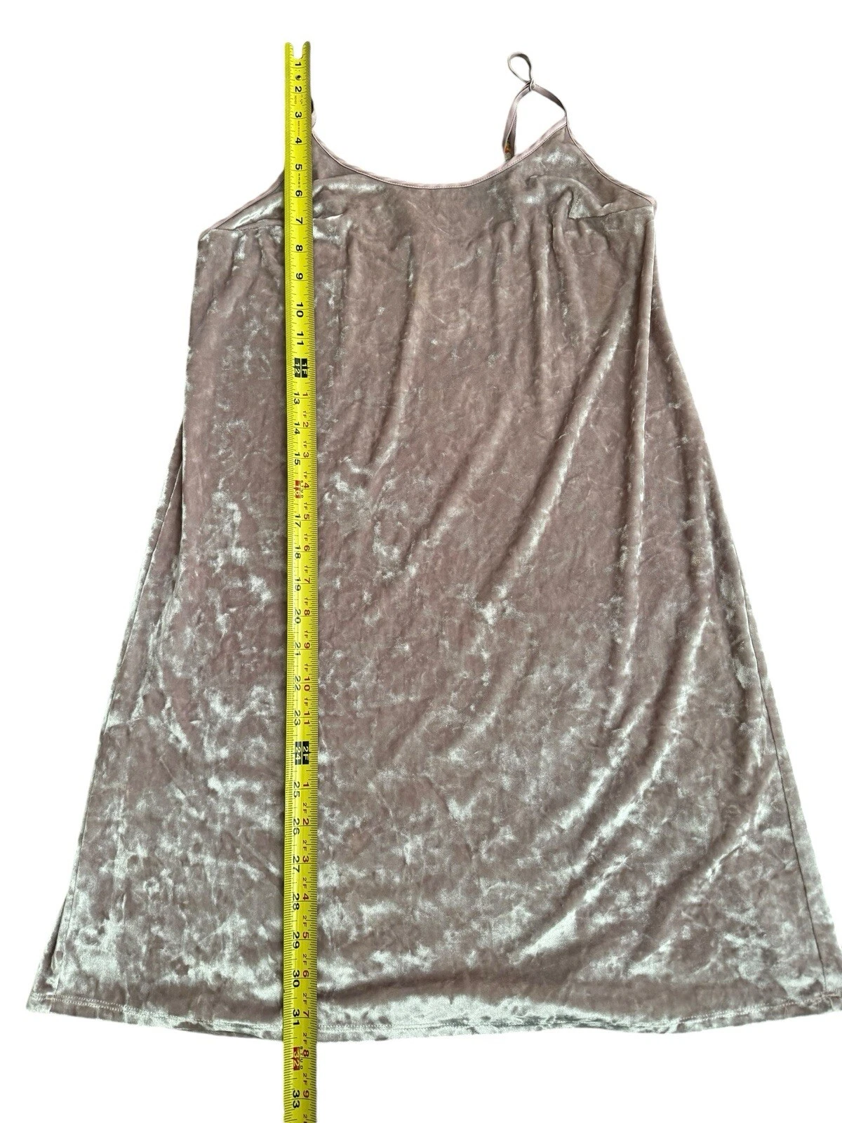 UNDERCOVER Victoria's Secret rosa velluto schiacciato baby doll vestito tubino stravagante taglia XS