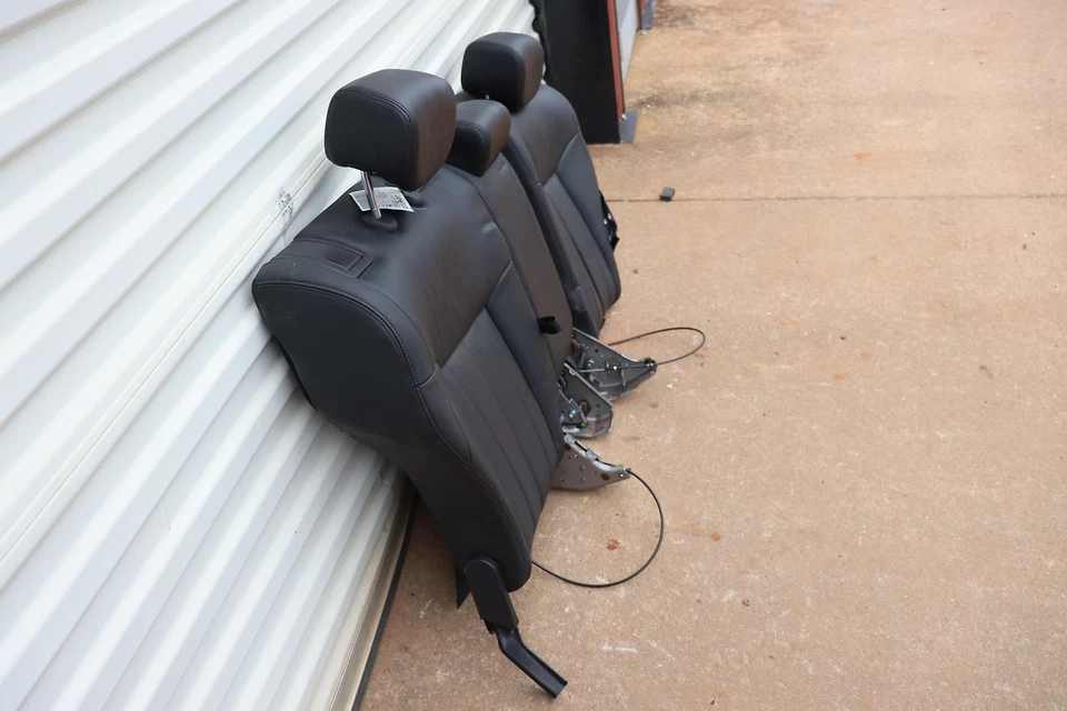 Infiniti FX37 FX50 2013 segunda fila asiento superior trasero cuero negro OEM Foto 2 de 4