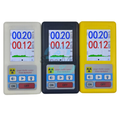 BR-6 Geiger Counter Nuclear Radiation Detector X-ray Beta Gamma Detector Tester