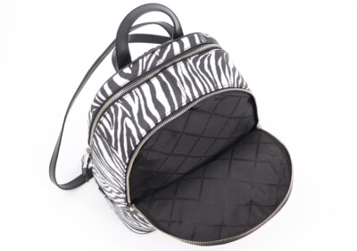 NWT MICHAEL MICHAEL KORS RHEA ZEBRA PRINT BACKPACK | eBay display picture 1