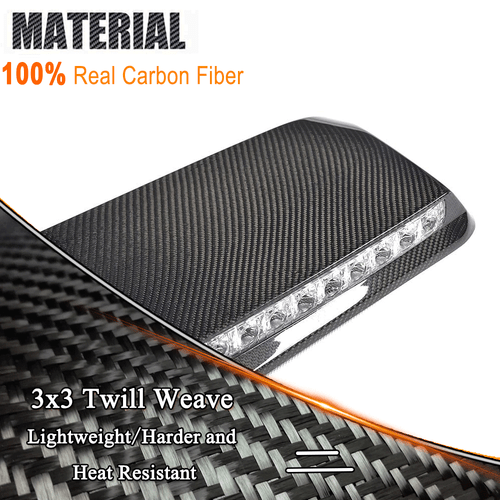 Carbon Frontspoiler Dachspoiler Lippe Passt für Mercedes W464 W463 G550 G63 - Bild 9 von 13