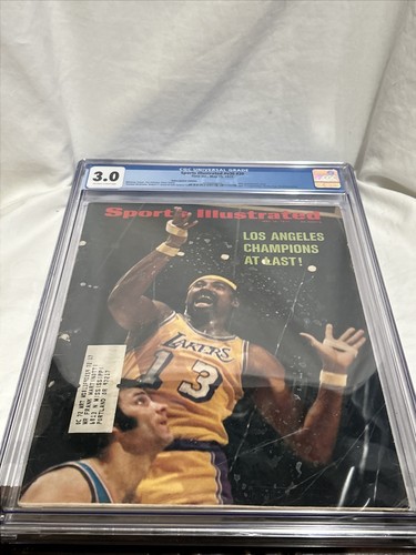 Sports illustrated May 15, 1972 Wilt Chamberlain CGC 3.0. RARE NEW SLAB NICE - Picture 3 of 3