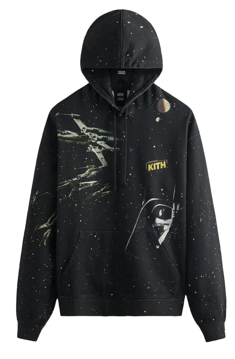 Kith For Star Wars War Hoodie KHM031298-001 Size Medium Med Kith For Star Wars War Hoodie KHM031298-001 Size Medium Med