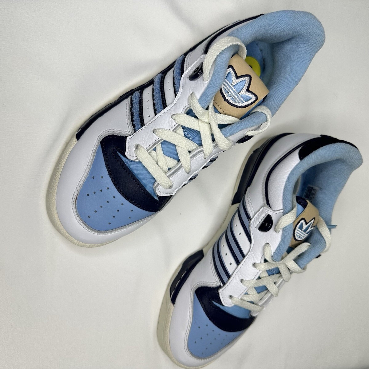 Adidas Men’s Rivalry Low 86 Tar Heels UNC Blue /White  FZ6334 Size 5 Adidas Men main image 3