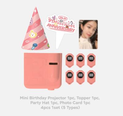 Red Velvet 9th ANNIVERSARY OFFICIAL MD GOODS PARTY PACKAGE +
