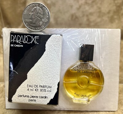 Paradox De Cardin Eau De Parfum 0.16 Fl. Oz. 4 Ml. Dab-on Splash Mini Bottle 
