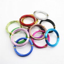  16 FT Aluminium Jewellery Craft Wire 1mm 1.5mm 2mm Colour Choice HIGH QUALITY