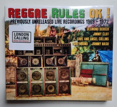 Various - Reggae Rules OK ! Unreleased Live Recordings 1969-1972 (2023) 2CD NEW