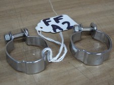 NOS VINTAGE TA CHROME SEAT TUBE BOTTLE CAGE CLIPS AND BOLTS