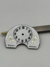 Hebdomas Dial Porcelain 42mm Pocket Watch