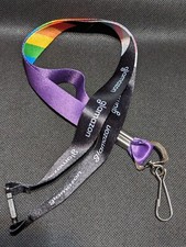 Glamazon Rainbow LGBTQ+ Amazon Affinity Group Lanyard