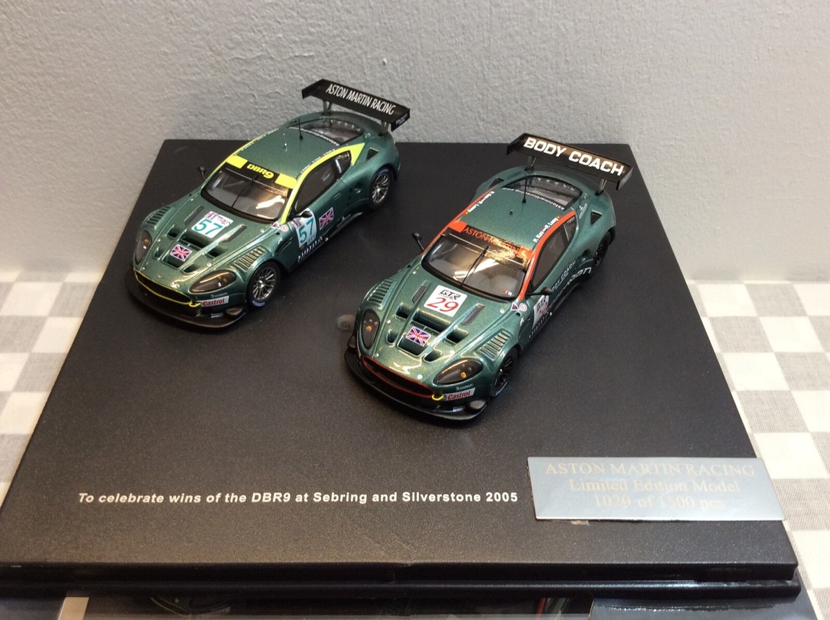 Coffret Aston Martin DBR9 1/43 - N°57/29 - Sebring/Silverstone 2005 - Collection