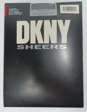 Vtg DKNY Sheers Control Top Pantyhose Off Black Petite Donna Karan
