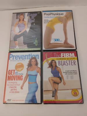 4 DVDS:Prevention Fitness Systems: Get Moving With Chris Freytag/See Description