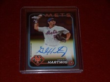 2024 Topps Chrome Rookie Auto RC Grant Hartwig