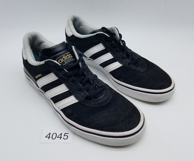 Adidas Busenitz Vulc Men's Size 9.5 Skateboarding Sneakers Black White