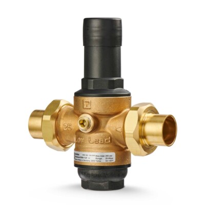 Honeywell Braukmann DS06-102-DUS-LF/U DialSet Pressure Reducing Valve 1'' Sweat