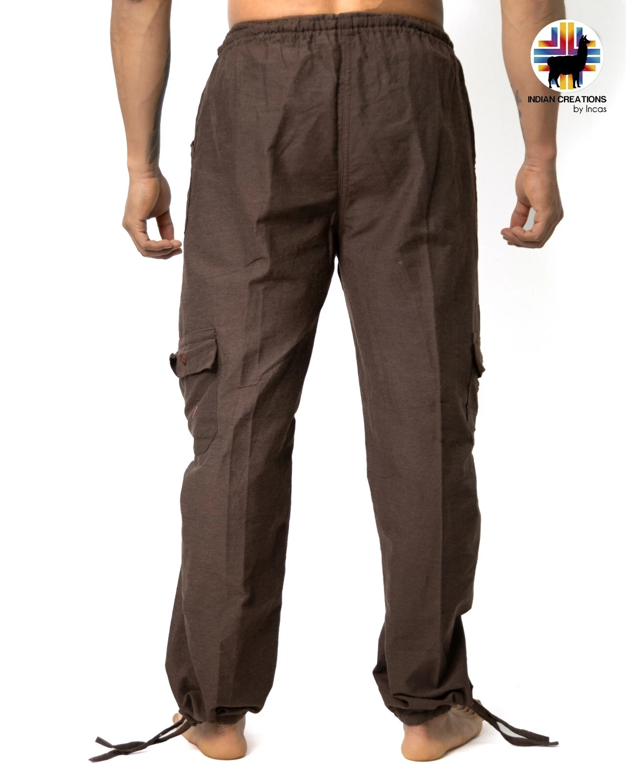 Boho Cotton Pants. Hippie Style Pants.