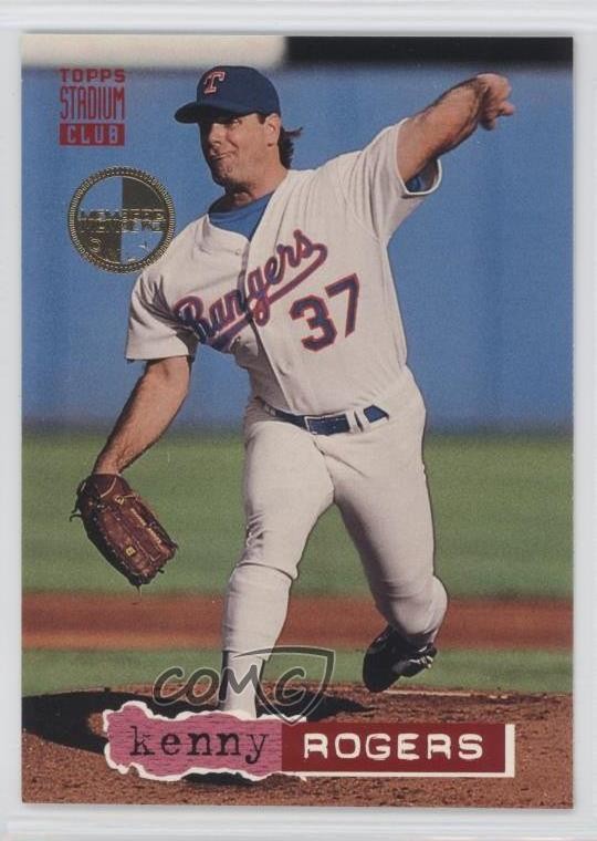 1994 Topps Stadium Club Members Only Kenny Rogers #467 0q3