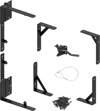 Gate Frame Fence Kit with Gate Latch,Heavy Duty Anti Sag Gate Kit, Gate Corne...